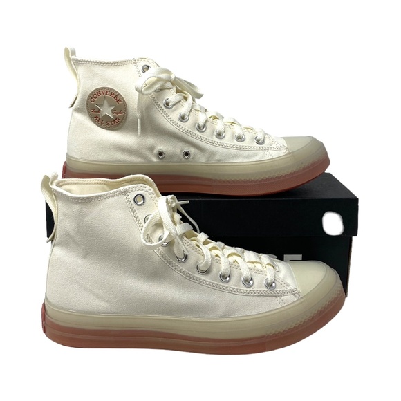 Converse Chuck Taylor CX Explore Hi Skate Shoe Men Sneakers Egret Canvas A02810C - Picture 5 of 7